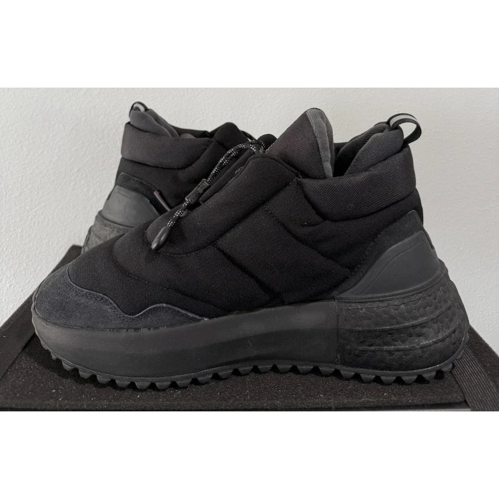 NEW adidas X_PLRBOOST Puffer Shoes Womens Size 11 Triple Black IF8139